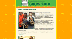 Desktop Screenshot of grow2010.co.za