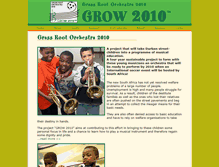 Tablet Screenshot of grow2010.co.za